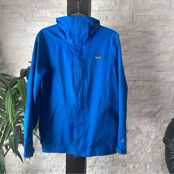 Patagonia Men’s Blue Lagoon Snowshot Ski Jacket Size Small - Picture 1 of 9